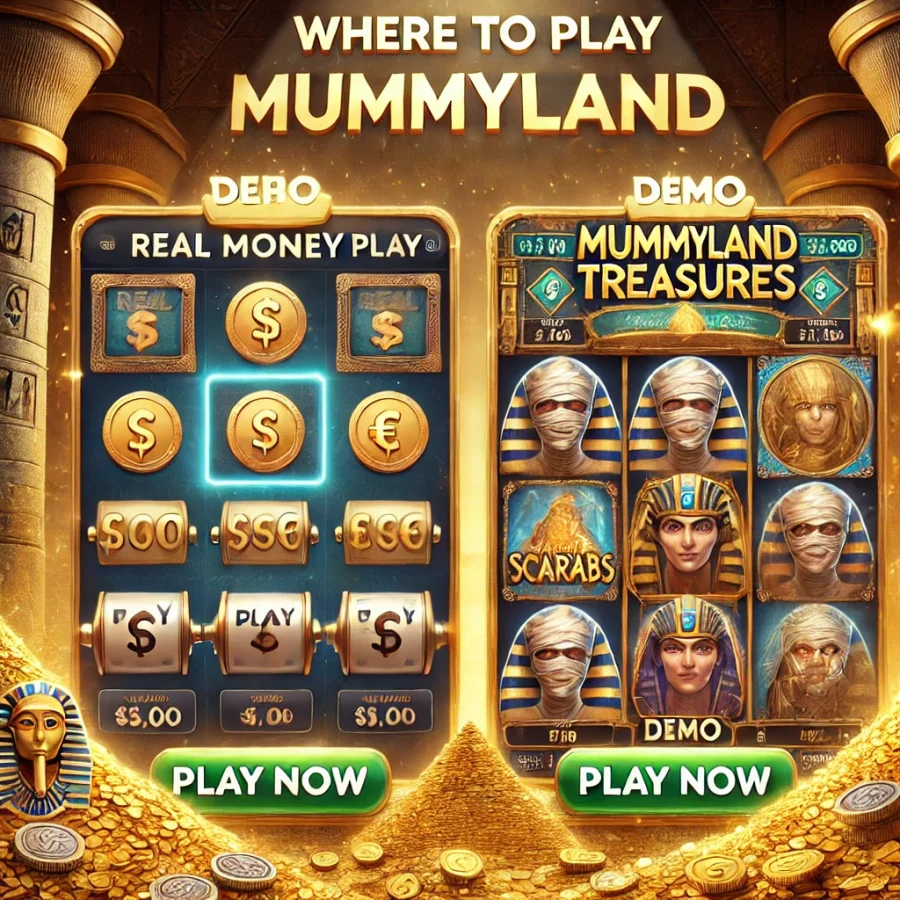 Где играть в Mummyland Treasures