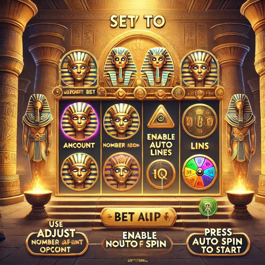 Как настроить игру в Mummyland Treasures