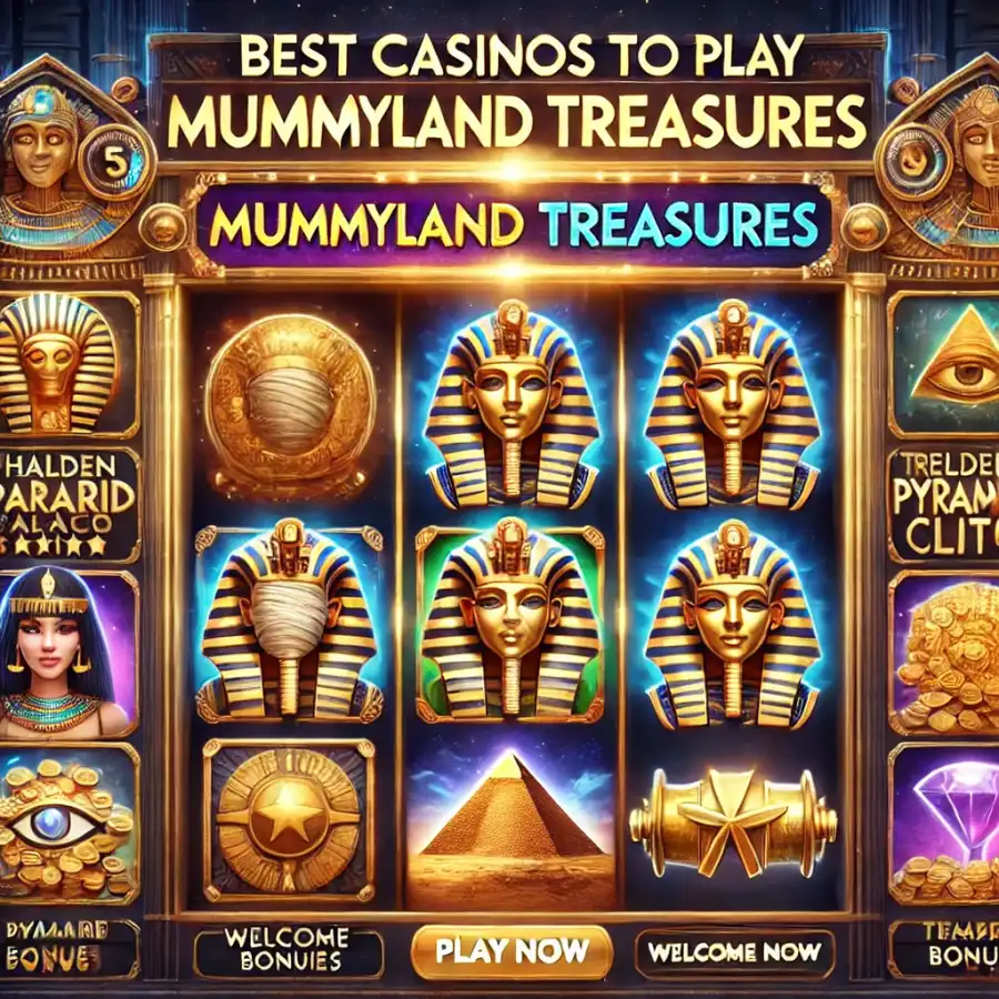 Лучшие казино для игры в Mummyland Treasures