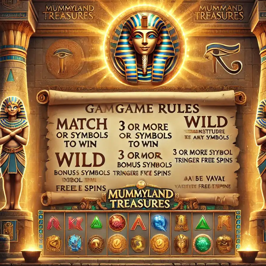 Правила игры Mummyland Treasures